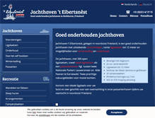 Tablet Screenshot of jachthavenkuikhorne.nl